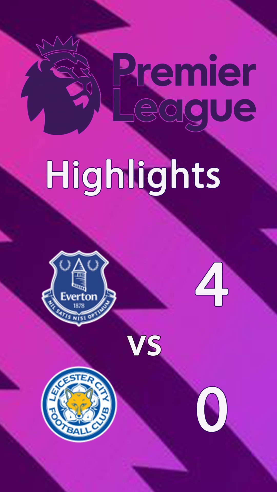 Everton 4 - 0 Leicester City : Highlight Premier League 24/25 - เอฟเวอร์ตัน พบ เลสเตอร์ ซิตี้ : ไฮไลท์ พรีเมียร์ลีก 2024/25
